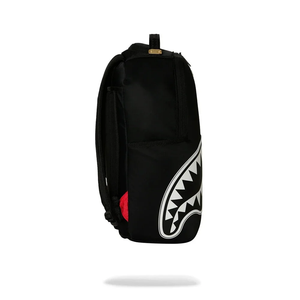 Sprayground Shark Central 2 910B9634NSZ Backpack Unisex Black Top Handle SPR351